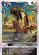 Landramon (Store Tournament 2025 Vol.1 Winner Pack) (P-167) - Digimon Promotion Cards Foil