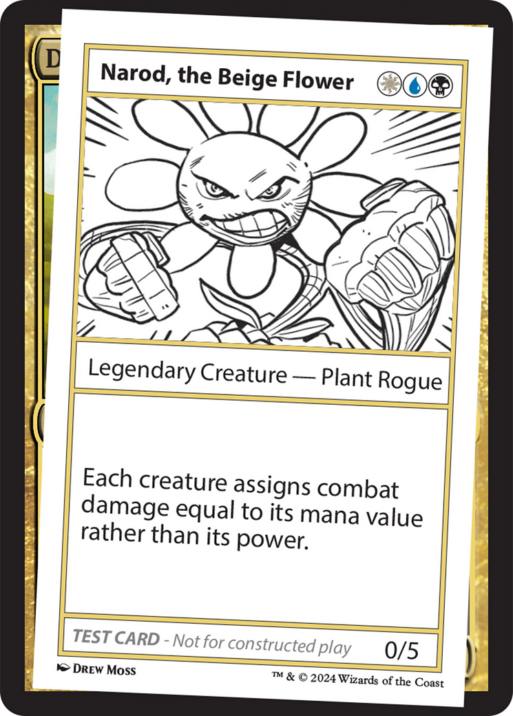 Narod, the Beige Flower (MB2PC-)  - Mystery Booster 2