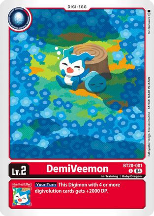 DemiVeemon (BT20-001) - Release Special Booster 2.5