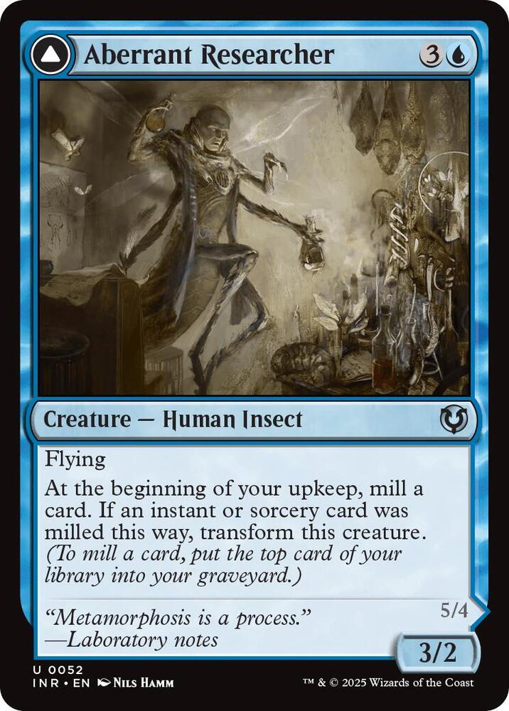 Aberrant Researcher (INR-052)  Foil - Innistrad Remastered