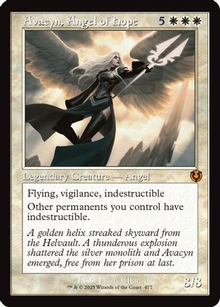 Avacyn, Angel of Hope (Retro Frame) (INR-477)  Foil - Innistrad Remastered