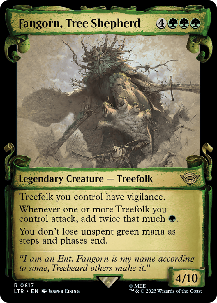 Fangorn, Tree Shepherd (Showcase Scrolls) (LTR-617)  - The Lord of the Rings: Tales of Middle-earth: (Showcase)