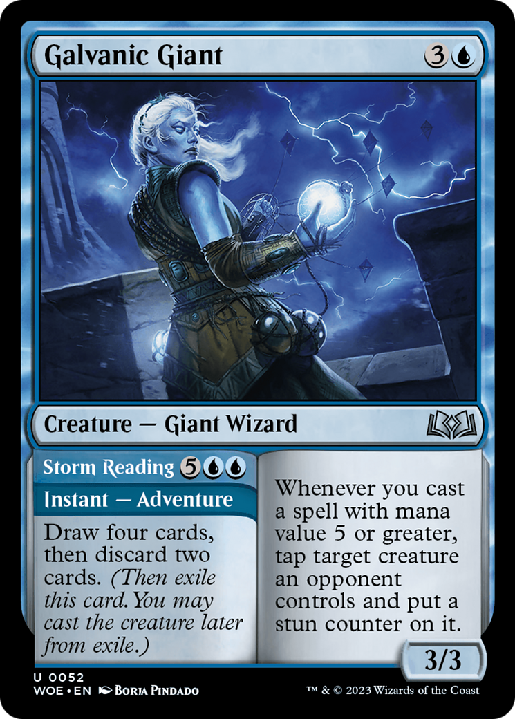 Galvanic Giant (WOE-052)  - Wilds of Eldraine
