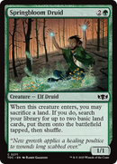 Springbloom Druid (TDC-271) - Commander: Tarkir: Dragonstorm