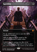 Sacrifice (Borderless) [Duskmourn: House of Horror Special Guests]