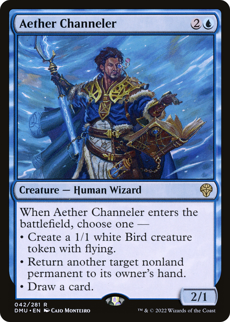 Aether Channeler (DMU-042)  Foil - Dominaria United