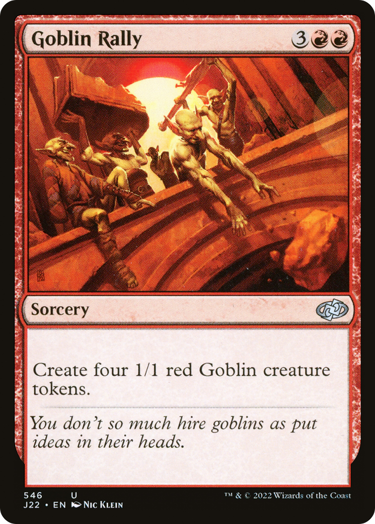 Goblin Rally (J22-546)  - Jumpstart 2022