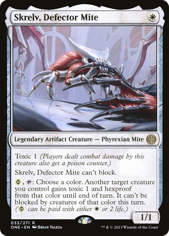 Skrelv, Defector Mite (ONE-033)  Foil - Phyrexia: All Will Be One
