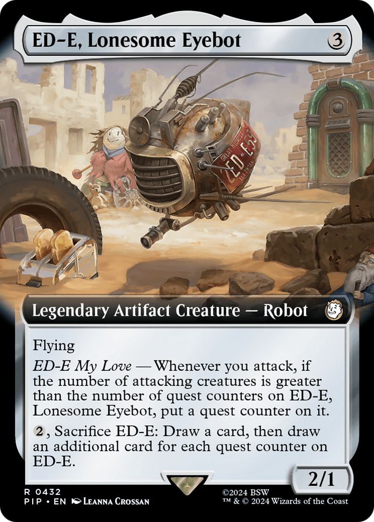 ED-E, Lonesome Eyebot (Extended Art) (PIP-432)  - Fallout: (Extended Art)