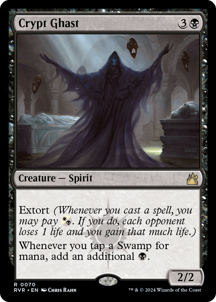 Crypt Ghast (RVR-070)  - Ravnica Remastered