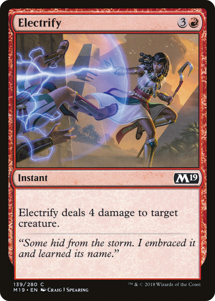 Electrify (M19-139)  Foil - Core Set 2019
