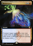 Reinterpret (Extended Art) (C21-400)  - Commander 2021: (Extended Art)