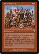 Stand or Fall (INV-171)  Foil - Invasion
