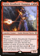 Neheb, Dreadhorde Champion (WAR-140) - War of the Spark Foil