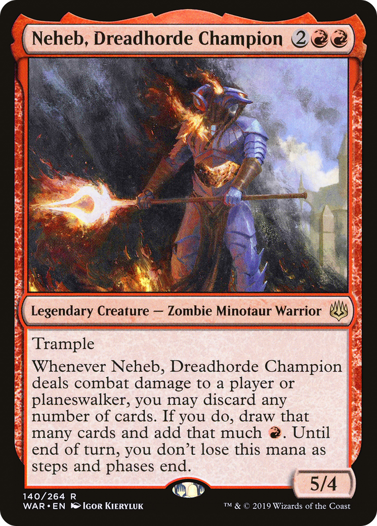 Neheb, Dreadhorde Champion (WAR-140) - War of the Spark