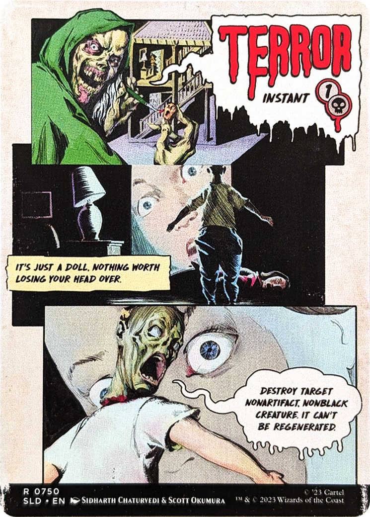 Terror (SLD-750) - Secret Lair Drop (Borderless)