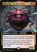 Karazikar, the Eye Tyrant (Extended Art) (AFC-319) - Adventures in the Forgotten Realms Commander