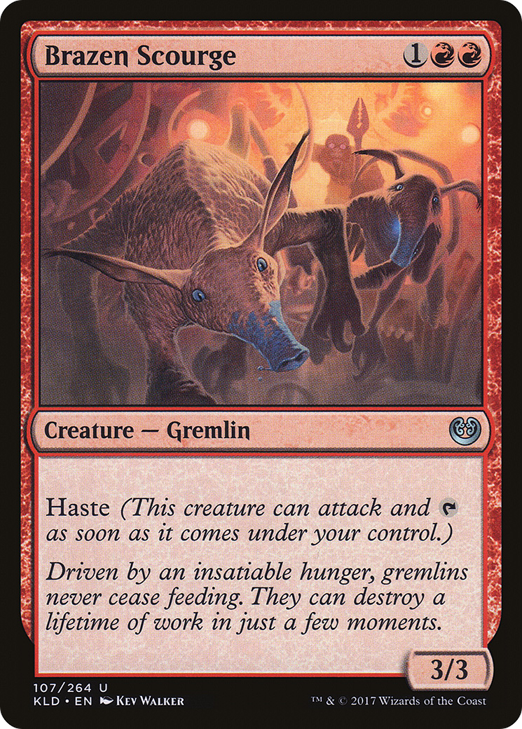 Brazen Scourge (KLD-107†)  - Kaladesh