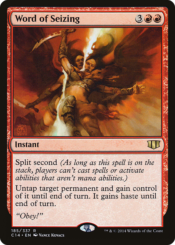 Word of Seizing (C14-185)  - Commander 2014
