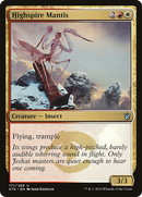 Highspire Mantis (KTK-177)  Foil - Khans of Tarkir