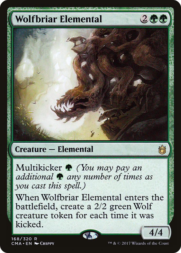 Wolfbriar Elemental (CMA-168)  - Commander Anthology
