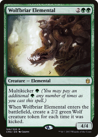 Wolfbriar Elemental [Commander Anthology]