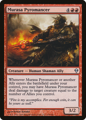 Murasa Pyromancer (ZEN-139) - Zendikar