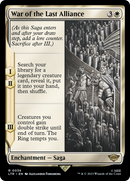 War of the Last Alliance (LTR-036)  Foil - The Lord of the Rings: Tales of Middle-earth