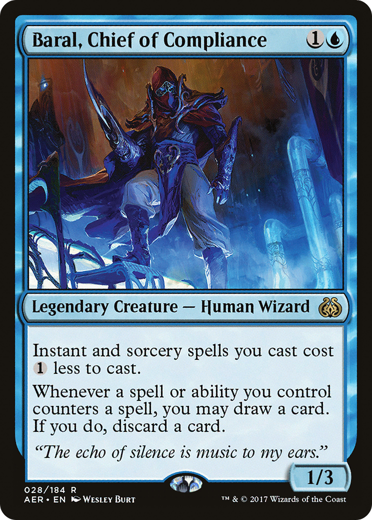 Baral, Chief of Compliance (AER-028)  Foil - Aether Revolt