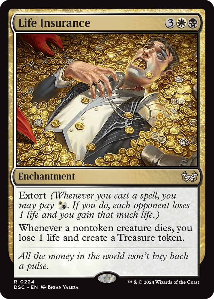 Life Insurance (DSC-224)  - Duskmourn: House of Horror Commander
