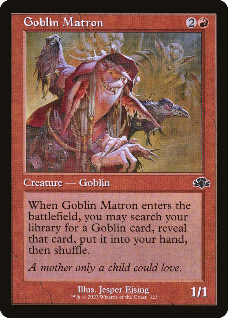 Goblin Matron (Retro Frame) (DMR-323)  - Dominaria Remastered