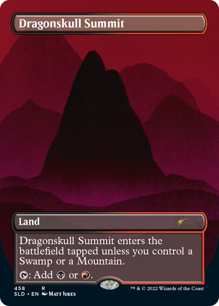 Dragonskull Summit (SLD-458)  Foil - Secret Lair Drop (Borderless)