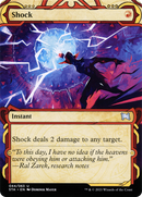 Shock (STA-044)  Foil - Strixhaven Mystical Archive: (Showcase) (Borderless)