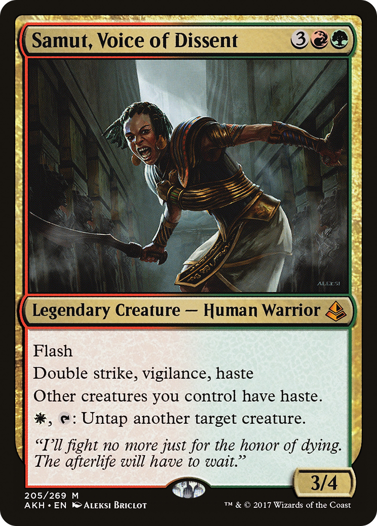 Samut, Voice of Dissent (AKH-205)  - Amonkhet