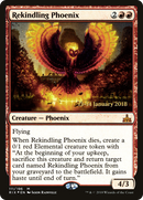 Rekindling Phoenix (PRE-111) - Rivals of Ixalan Promos Foil