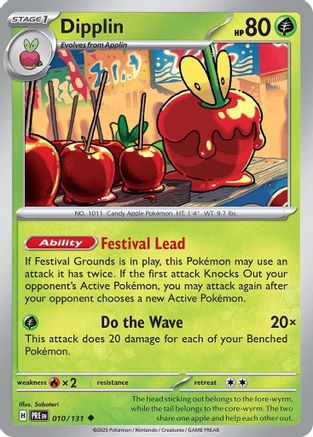 Dipplin 010/131 - Reverse Holofoil SV Prismatic Evolutions