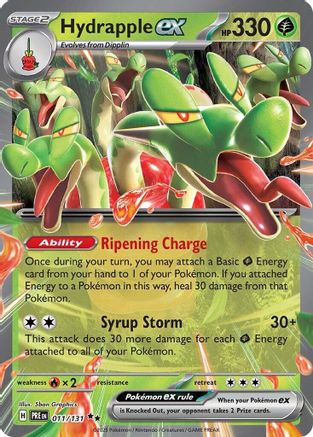 Hydrapple ex 011/131  - Holofoil SV Prismatic Evolutions