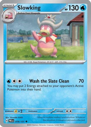 Slowking 019/131 - Reverse Holofoil SV Prismatic Evolutions