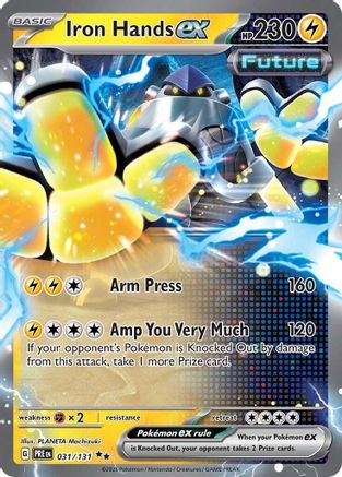 Iron Hands ex 031/131 - Holofoil SV Prismatic Evolutions