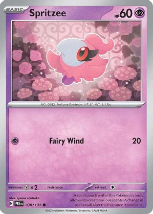 Spritzee 038/131  SV Prismatic Evolutions