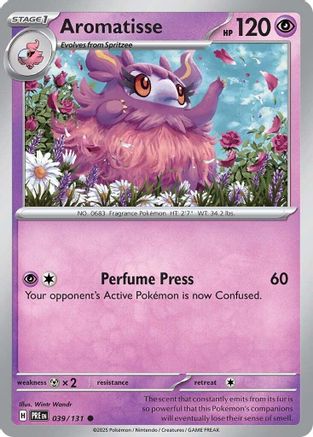 Aromatisse 039/131  SV Prismatic Evolutions