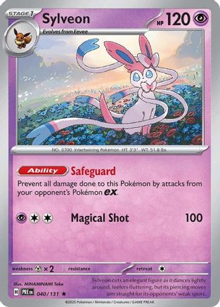 Sylveon 040/131  - Reverse Holofoil SV Prismatic Evolutions