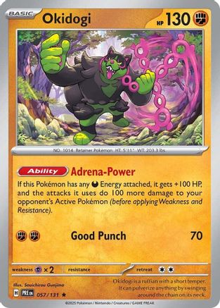 Okidogi 057/131 - Reverse Holofoil SV Prismatic Evolutions
