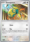Dunsparce 079 - Reverse Holofoil SV Prismatic Evolutions