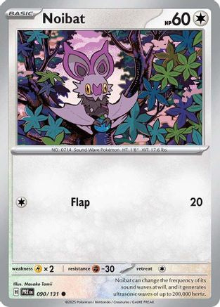 Noibat 090/131 - Reverse Holofoil SV Prismatic Evolutions