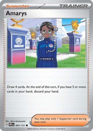 Amarys 093/131 - Reverse Holofoil SV Prismatic Evolutions