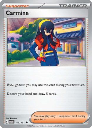 Carmine 103/131  SV Prismatic Evolutions
