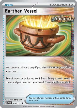 Earthen Vessel 106/131  - Reverse Holofoil SV Prismatic Evolutions
