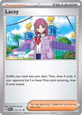 Lacey 114/131 - Reverse Holofoil SV Prismatic Evolutions