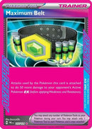 Maximum Belt 117 - Holofoil SV Prismatic Evolutions